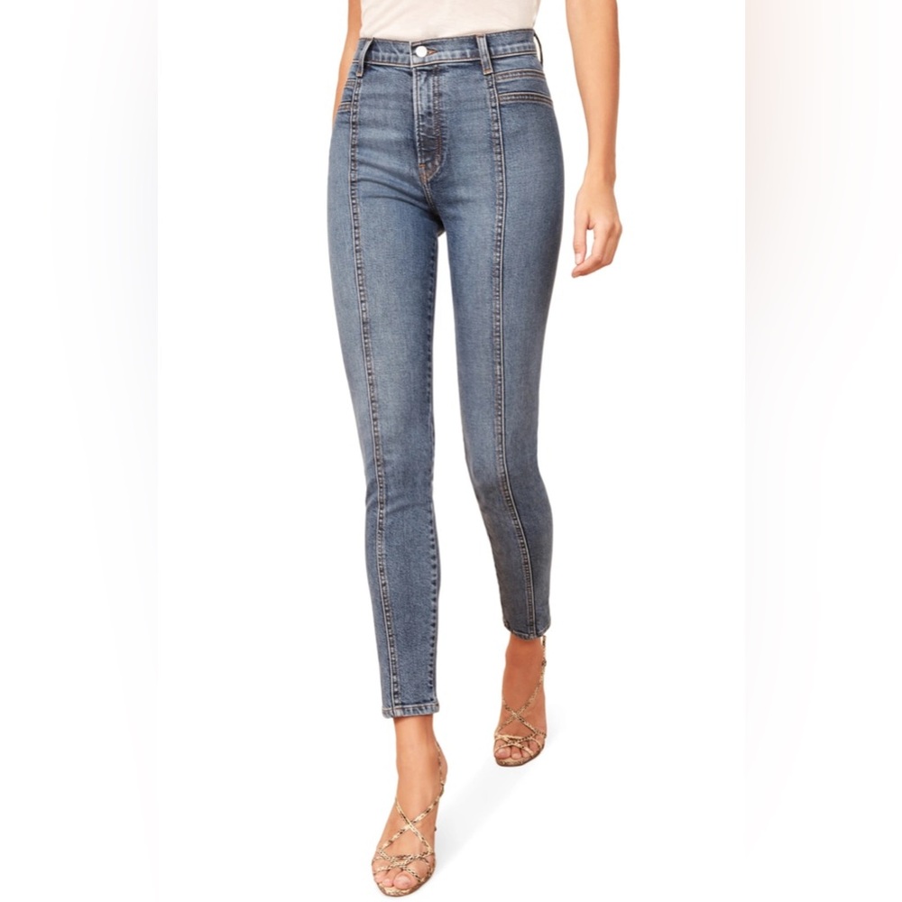 Reformation Suzie Jeans In Rhine‎